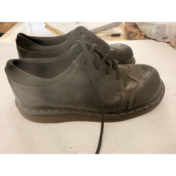 Vintage y2k Dr Martens Lace Wingtip Oxfords RARE EU38 - Picture 1 of 11